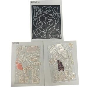 Papertrey Ink Winter Village Stamp and Die Set